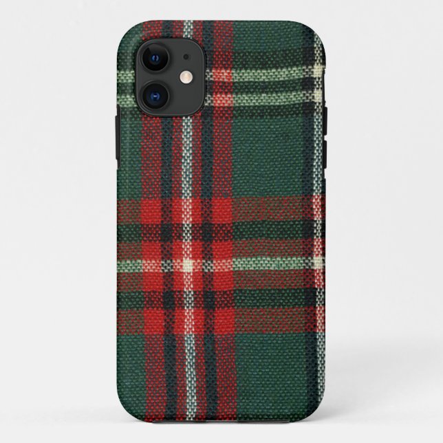 Winter Wool Plaid iPhone 5 Case (Back)
