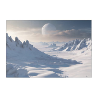 Winter World Acrylic Print