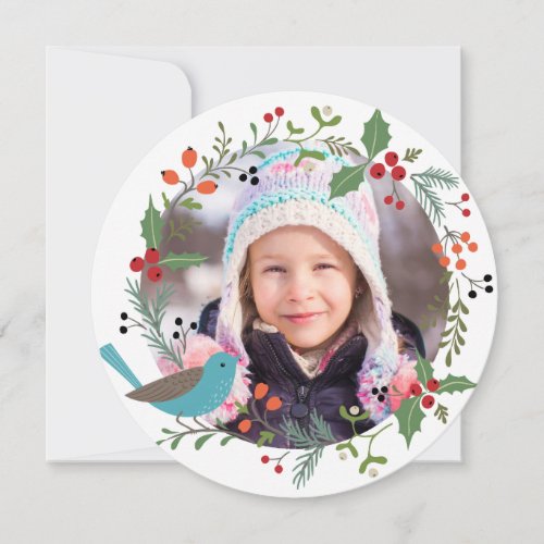 Winter Wreath Christmas Cards