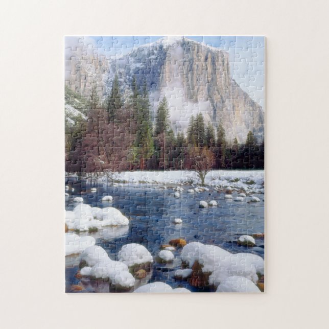 Winter Yosemite National Park Jigsaw Puzzle (Vertical)