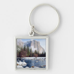 Winter Yosemite National Park Keychain