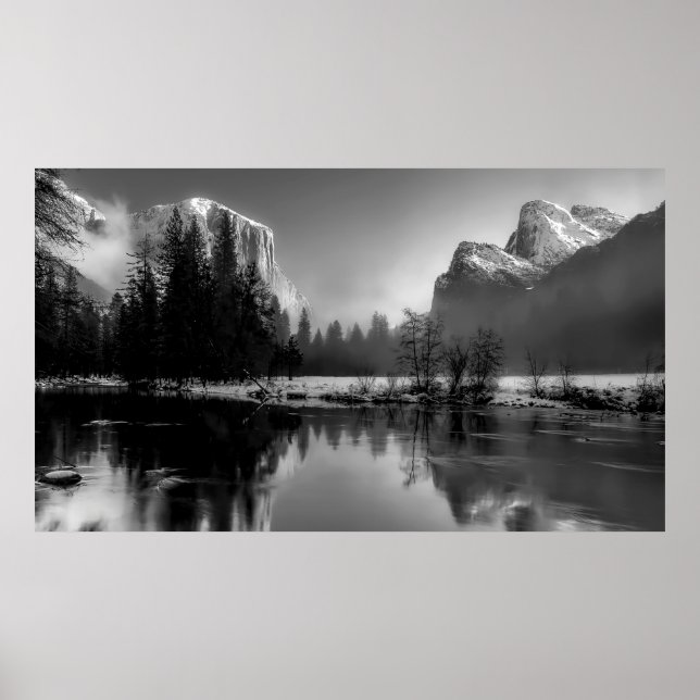 WINTER YOSEMITE POSTER (Front)