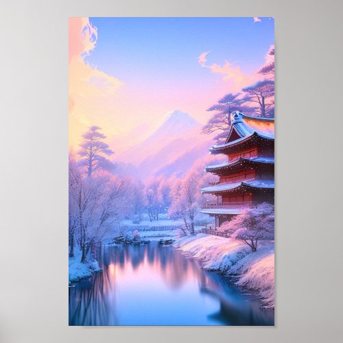 Winter Zen Poster
