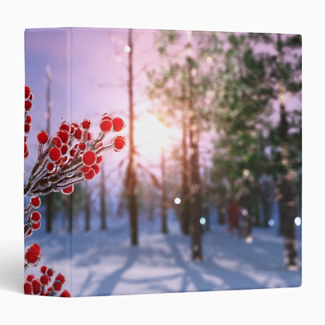 Winterberry in Ice Binder (Front/Spine)