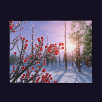 Winterberry in Ice Doormat