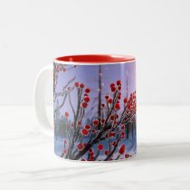 Winterberry in Ice Mug