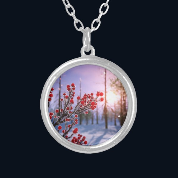 Winterberry in Ice Necklace