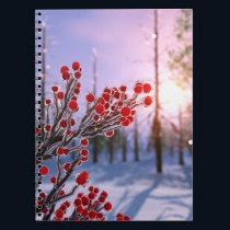 Winterberry in Ice Notebook