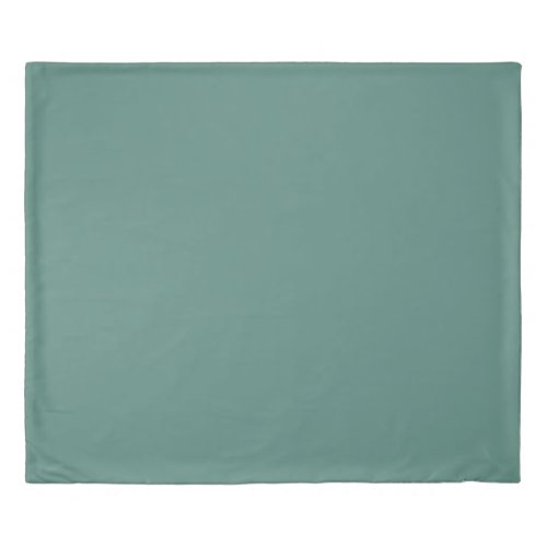 Wintergreen Dream Solid Color Duvet Cover