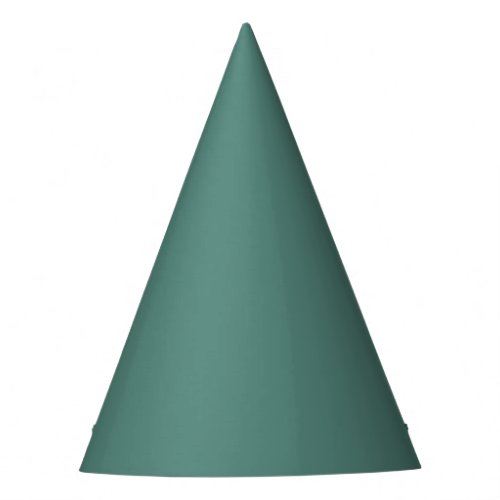Wintergreen Dream Solid Color Party Hat