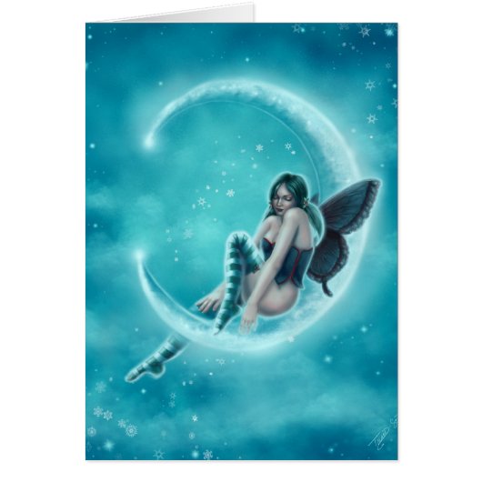 Wintergreen Moon Card (Front)