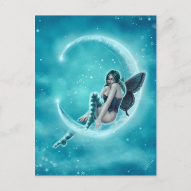 Wintergreen Moon Postcard (Front)