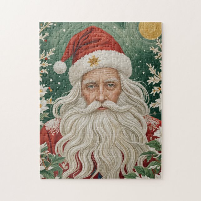 Winter's Blooming Blessing Jigsaw Puzzle (Vertical)