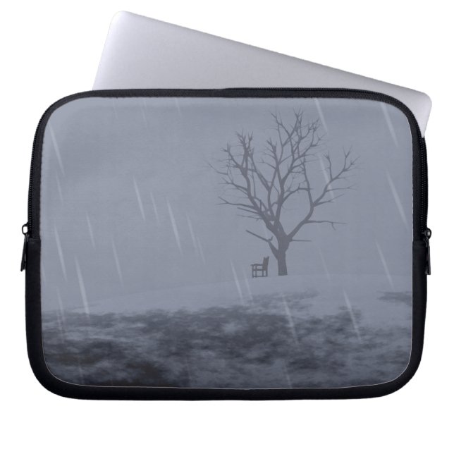 Winter's Chill Laptop Sleeve (Front)