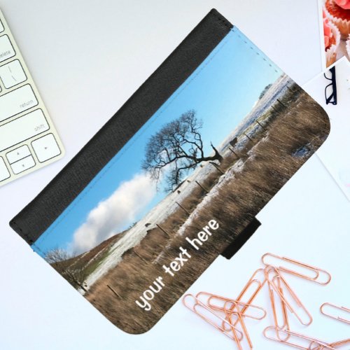 winters day on the hills in Wales  iPhone 87 Plus Wallet Case