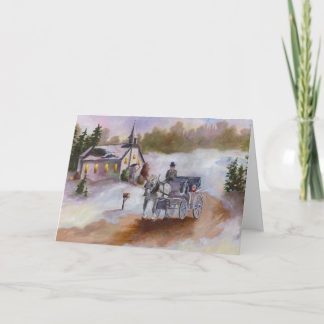 Winters Dream blank card (Front)