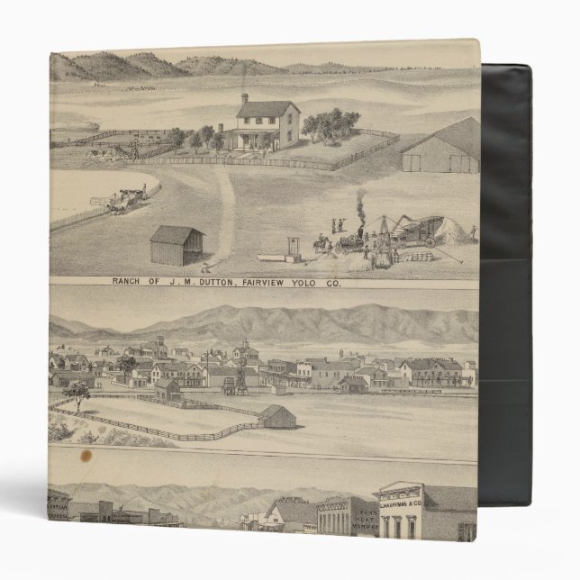 Winters Dutton ranch 3 Ring Binder (Front/Inside)