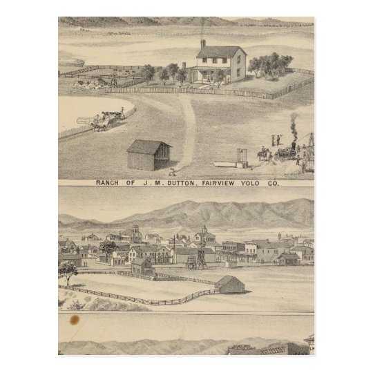 Winters Dutton ranch Postcard