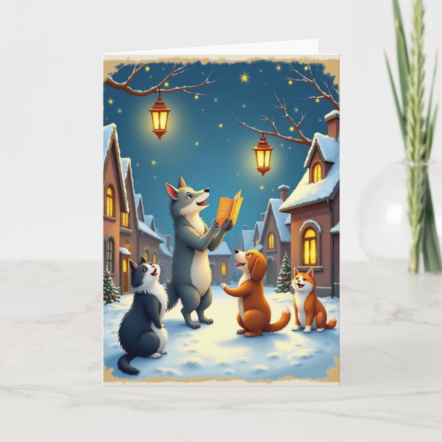 Winters Eve Creature Card (Front)