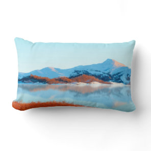 Winter's Farewell Lumbar Pillow