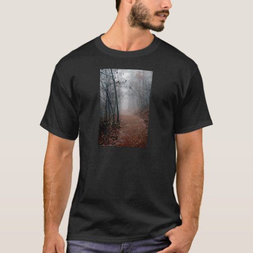 Winters Fog _ No End in Sight on the Trail Gifts T_Shirt