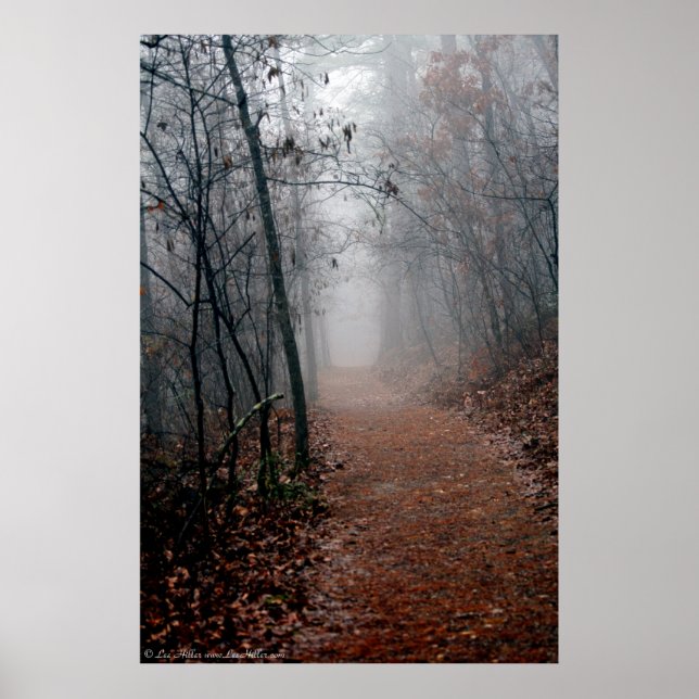 Winters Fog - No End in Sight on the Trail Poster (Front)