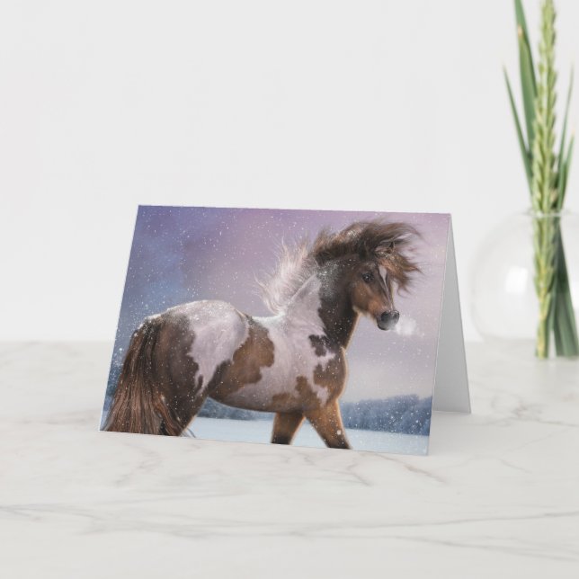 "Winter's Heart" Greeting Card (Front)