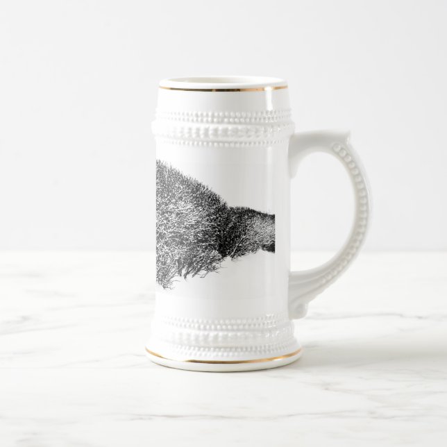 winter's hedge beer stein (Right)