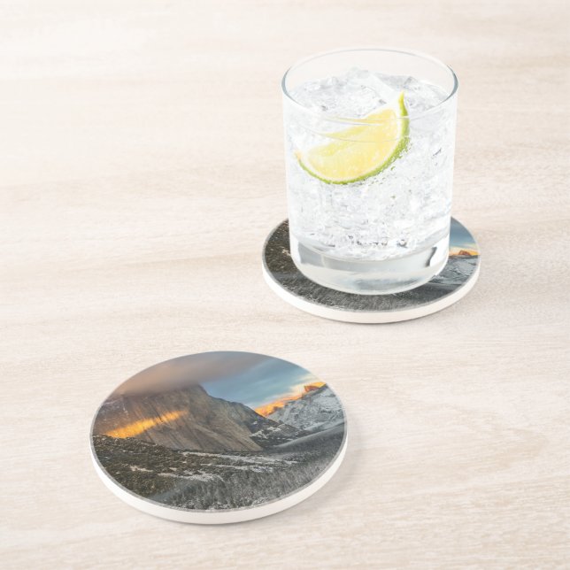 Winter's Mark Drink Coaster (Side)