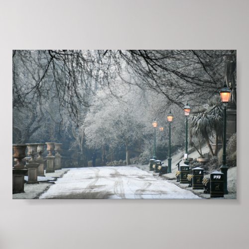 Winters Morning  Poster