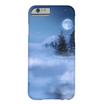 Winter's Night Barely There Iphone 6 Case by pixelholic at Zazzle