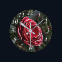 Winter's Parting Gift Clock