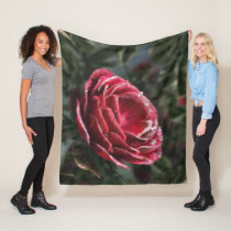 Winter's Parting Gift Fleece Blanket