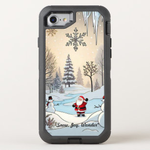 "Winter's Peaceful Hush" OtterBox Defender iPhone SE/8/7 Case