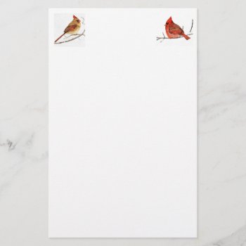 Winter's Red Mate  Winter's Red Stationery by glorykmurphy at Zazzle