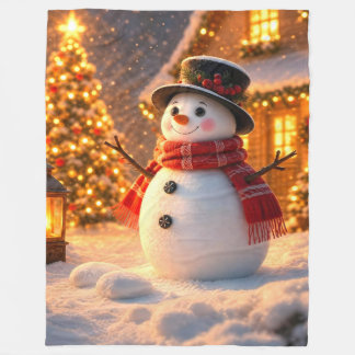 Winter's Warmest Welcome Fleece Blanket