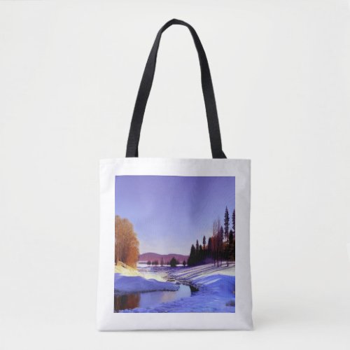 Winterscape Tote Bag