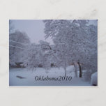 Winterstorm2010 (oklahoma) Postcard at Zazzle
