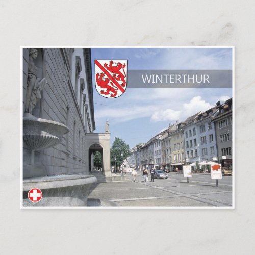 Winterthur _ Switzerland Postcard Postcard