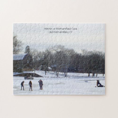 Wintertime Fun _ Wethersfield CT  Jigsaw Puzzle