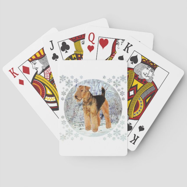 Wintertime Poker Cards (Back)