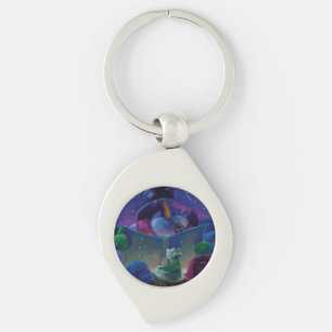 Wintertime Reading Keychain