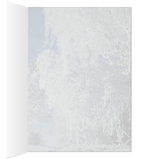 Wintertraum Winterland Schnee Baum (Inside (Right))