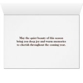 Winterwald Greetings Cards (Inside Horizontal (Bottom))