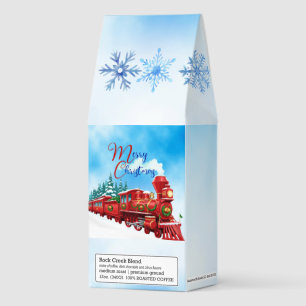 Wintery Christmas Train Roasted Coffee