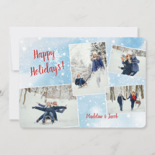 Wintery Collage Holiday Card
