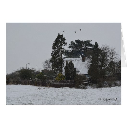 Wintery Countryside Cards (Front Horizontal)