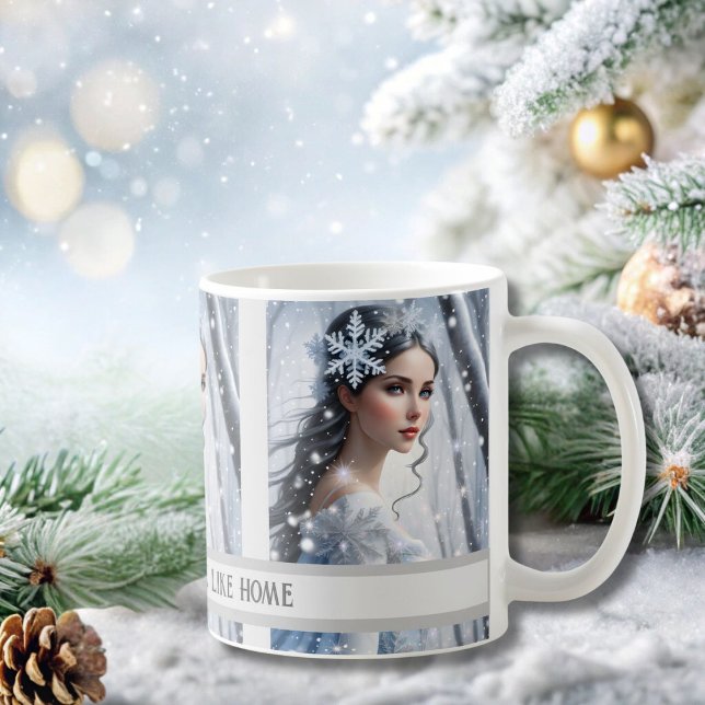  Wintery Snow Fairy Coffee Mug (Creator Uploaded)