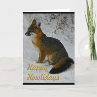 Wintery Wildlife Card