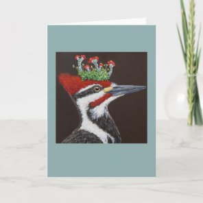 Winthrop the woodpecker greeting card